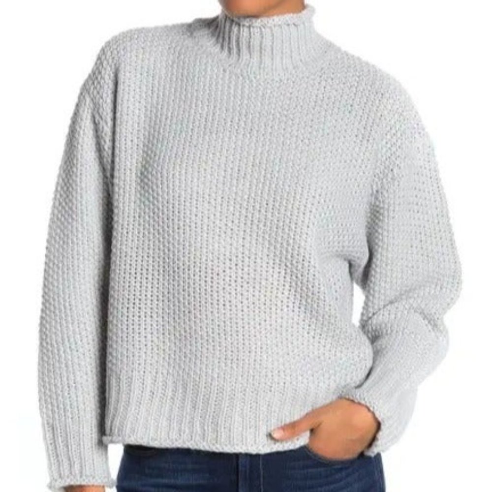 ADY P funnel neck sweater mint Sz XL